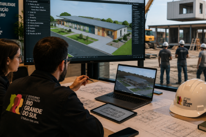 Inovação na gestão pública: o impacto do BIM e da tecnologia na infraestrutura educacional do Rio Grande do Sul