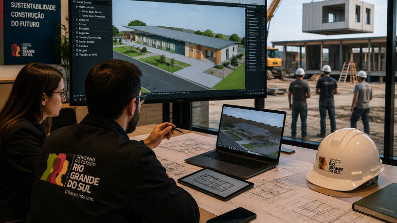 Inovação na gestão pública: o impacto do BIM e da tecnologia na infraestrutura educacional do Rio Grande do Sul
