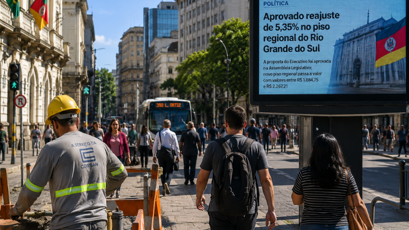 Impactos socioeconômicos do novo piso regional do Rio Grande do Sul no mercado de trabalho gaúcho