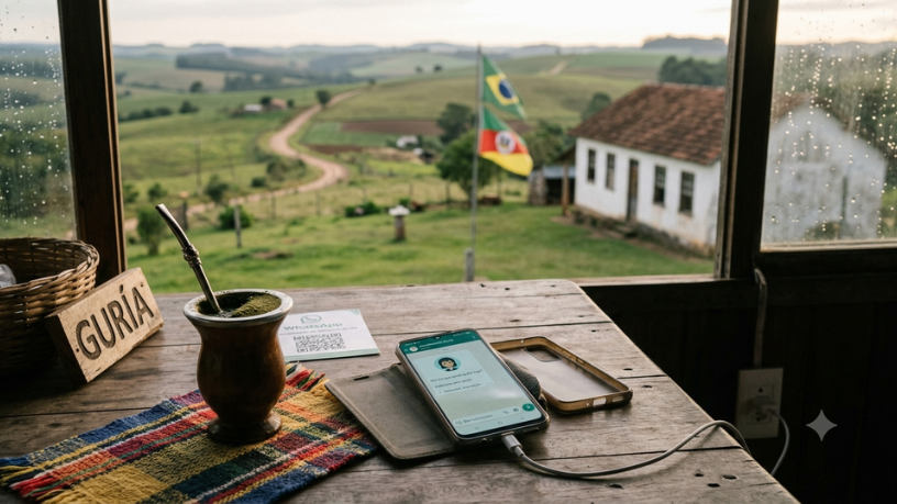 GurIA: assistente de IA do governo do RS já resolve 10 serviços pelo WhatsApp